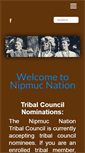 Mobile Screenshot of nipmucnation.org